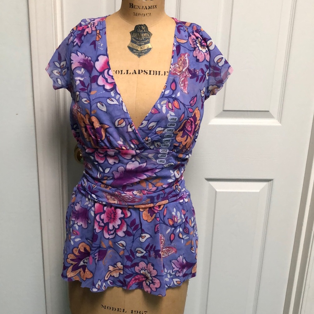 Sweet Pea “Faith” blouse Size L. From a non smoking dwelling.